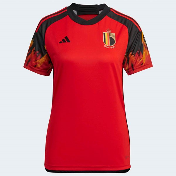 Camiseta Bélgica 1st Mujer 2022-2023